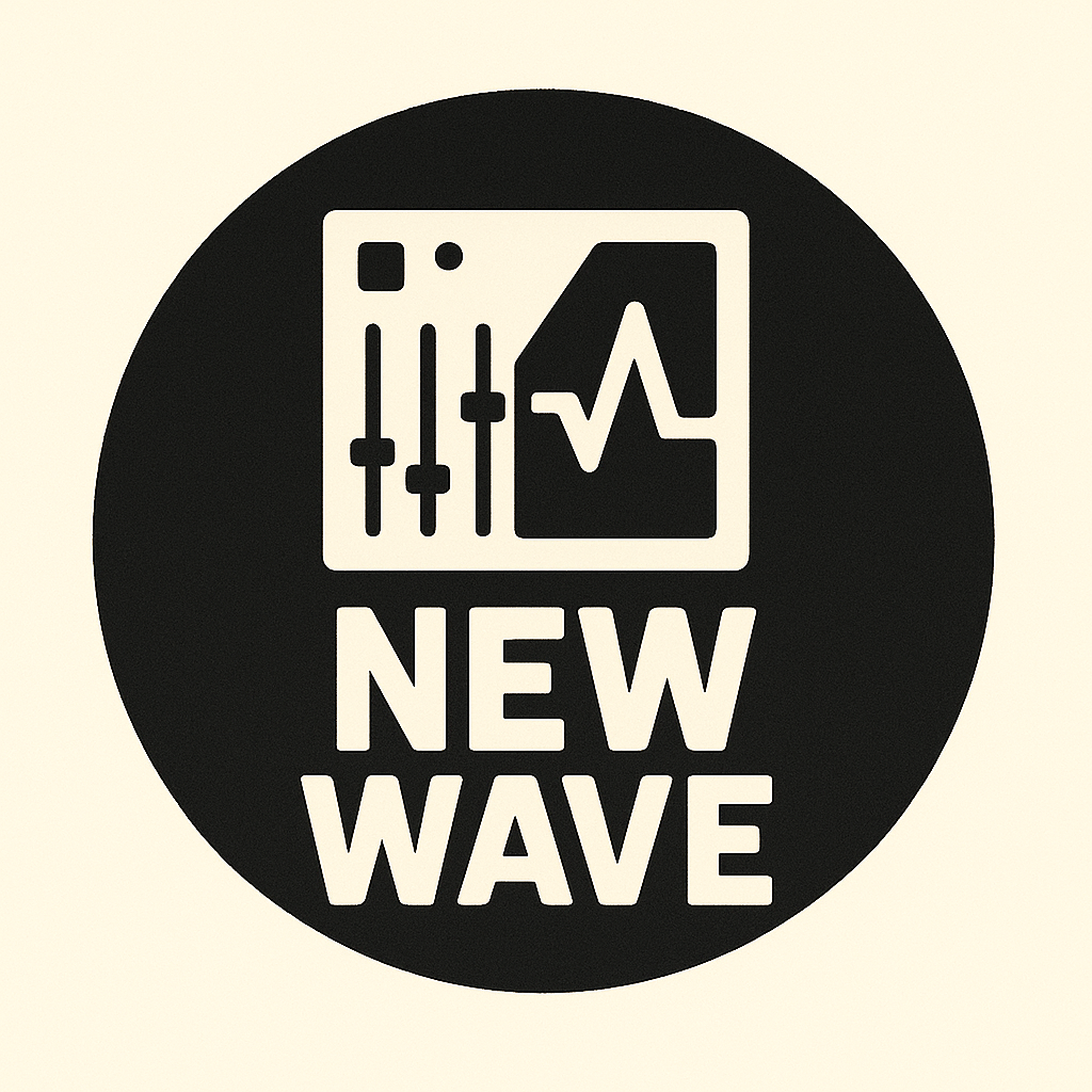 New wave vinyl records