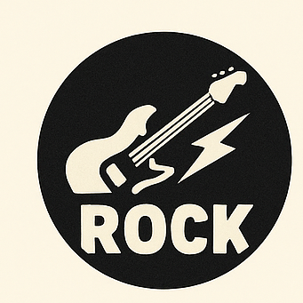Rock vinyl records